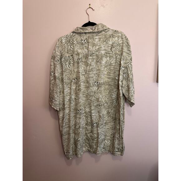 Big Dog Men's Hawaiian Print Button Up Shirt Vintage XL - Picture 6 of 7